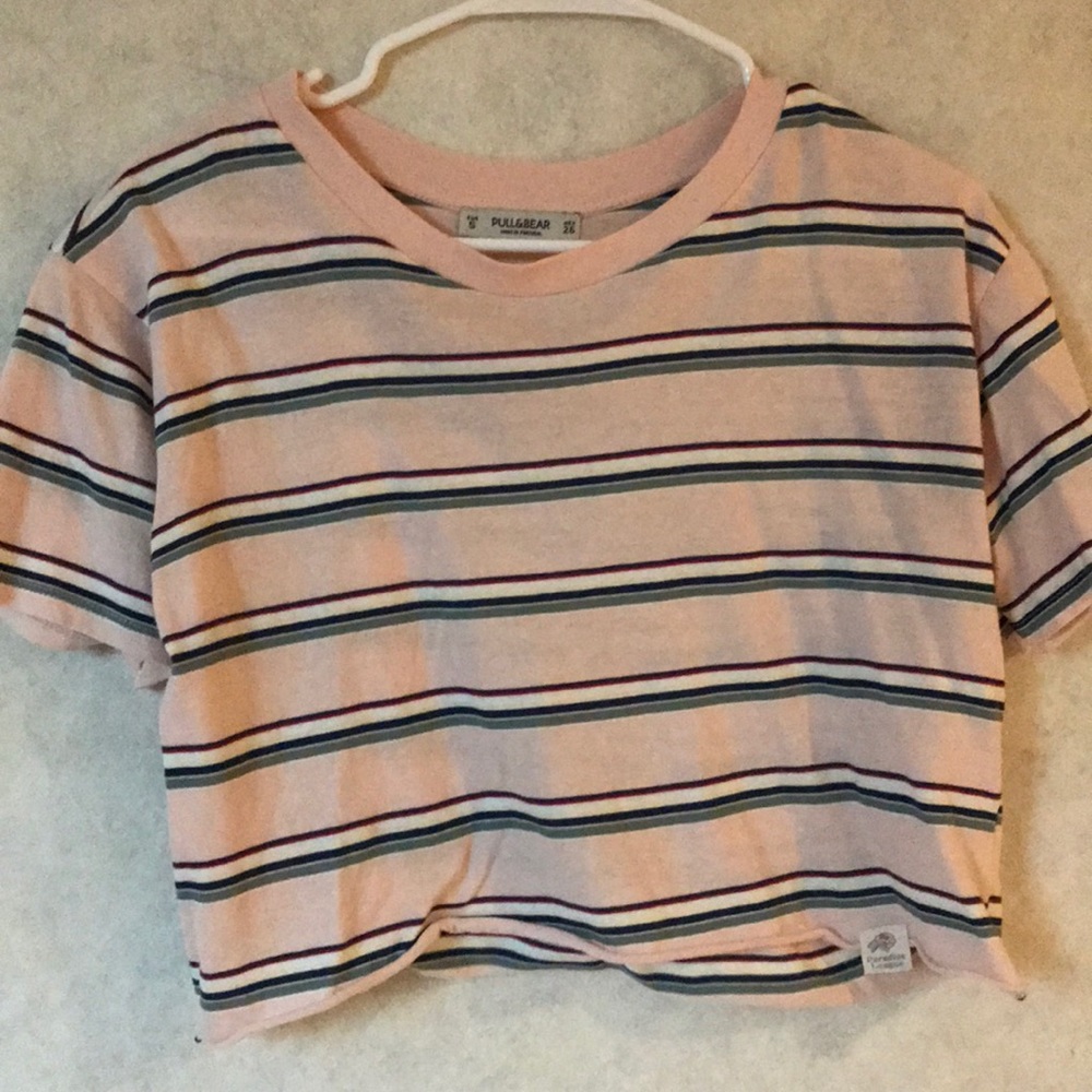 Cropped Pull&Bear Shirt